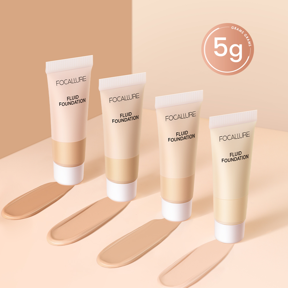 FOCALLURE Foundation Paket Percobaan 5g Mini Size
