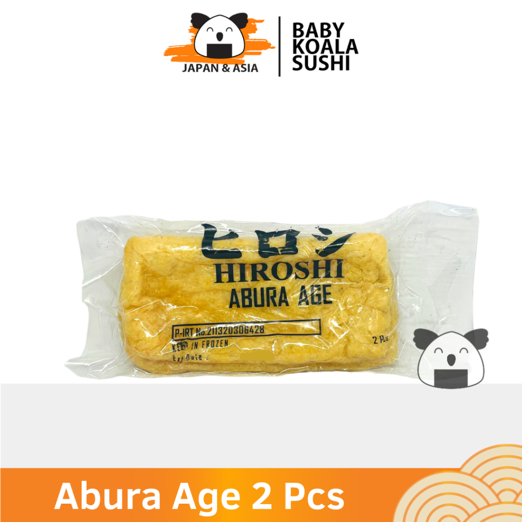 

ABURAGE Tahu Goreng Jepang 2 pcs | Japan Fry Tofu for Miso Soup Udon Ramen | Abura Age