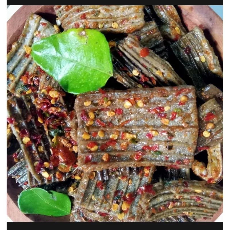

Seblak kerupuk jengkol pedas daun jeruk 1kg