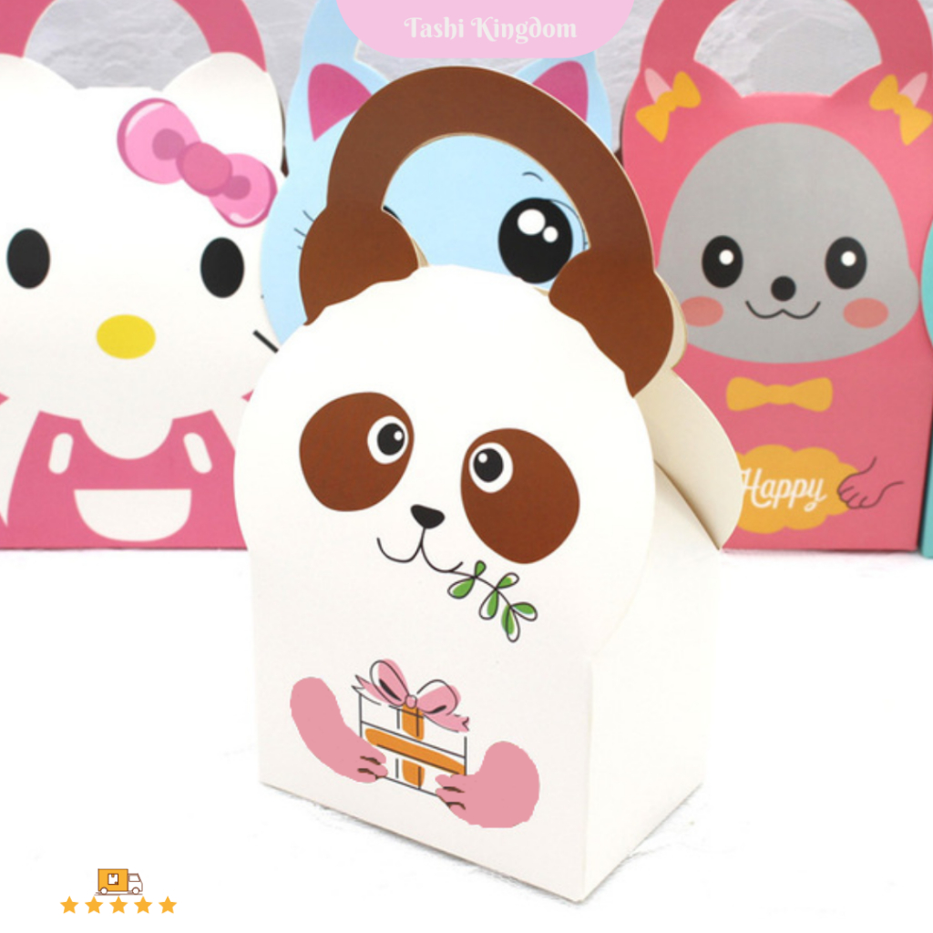 

Kotak kado Permen Panda gift box aksesoris kotak souvenir ulang tahun kotak gift anak box panda kotak kado