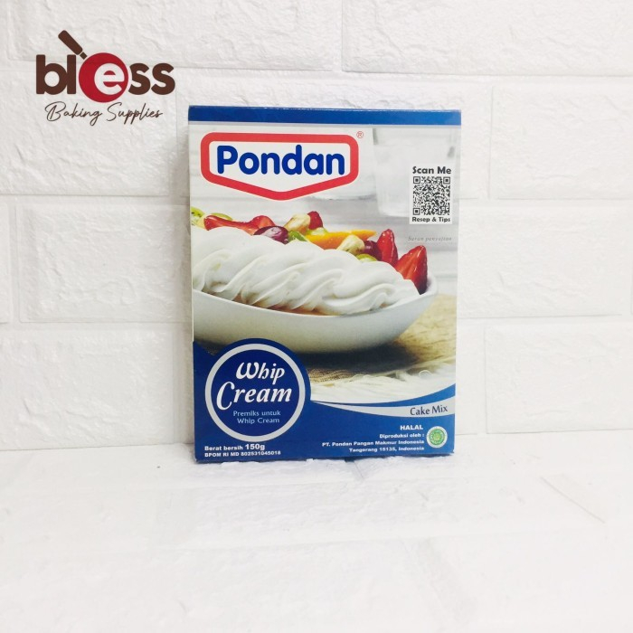 

PONDAN WHIP CREAM 150 GR LUSINAN