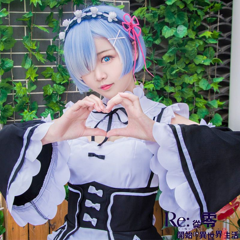 COSPLAY REM RE ZERO ( ready stok )