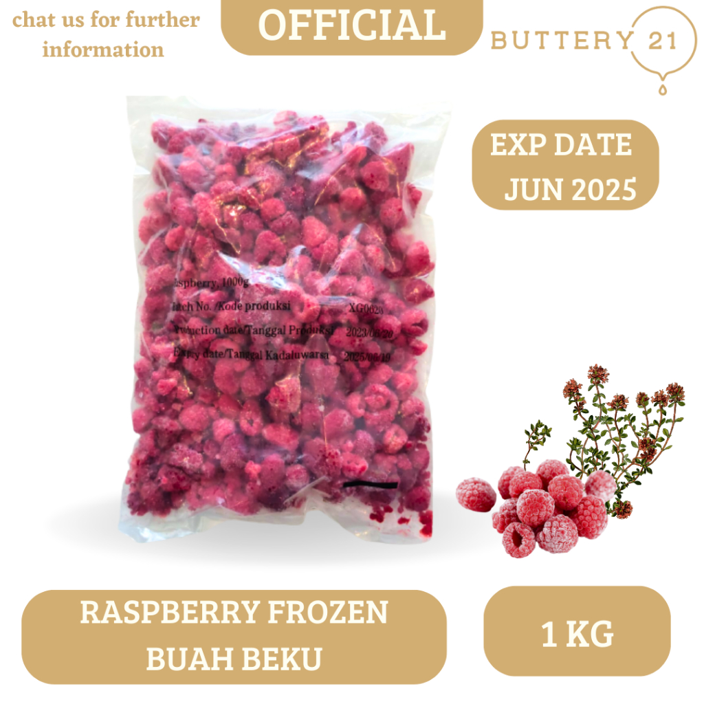 

RASPBERRY FROZEN / BUAH RASPBERRY BEKU