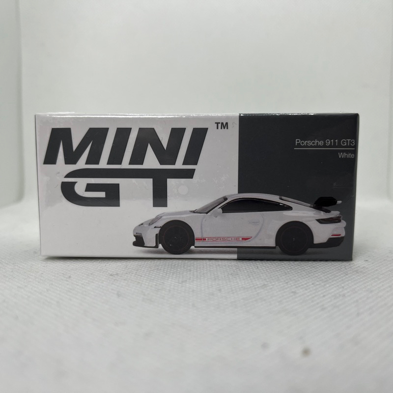Mini GT 478 Porsche 911 GT3 White