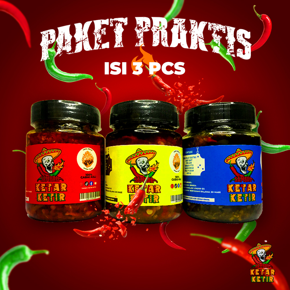 

PAKET PRAKTIS SAMBAL LAUK ISI 3