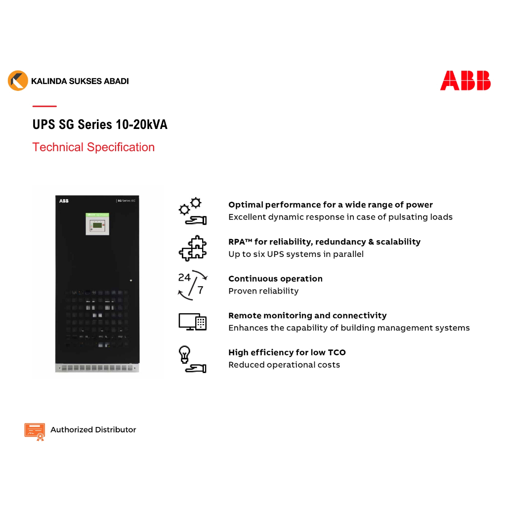 ABB UPS SG Series 10-20kVA