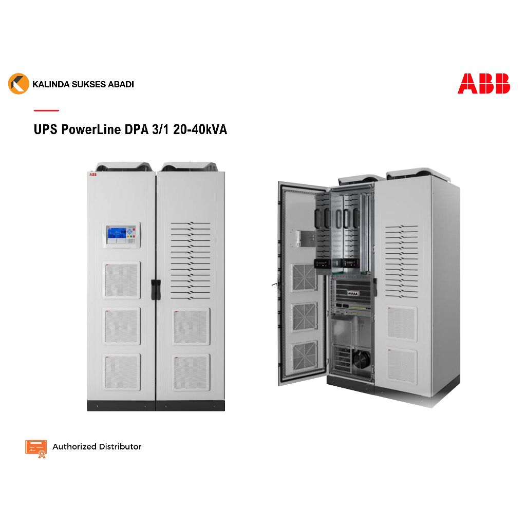 ABB UPS PowerLine DPA 3/1 20-40 kVA