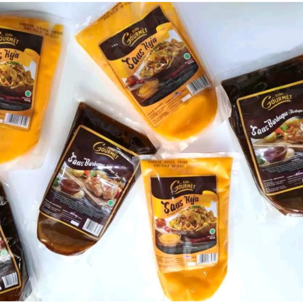 

Euro Gourmet Saus Berbeque Saus Keju Euro Gourmet 500gr