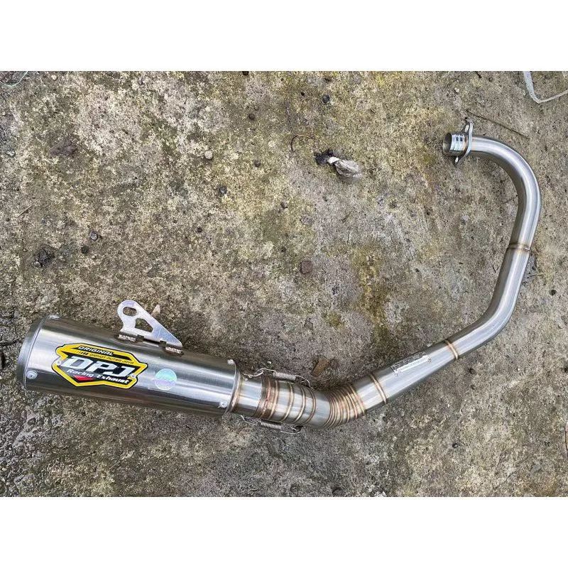 knalpot dpj gp6 buat MP Tiger CB GL leher paten