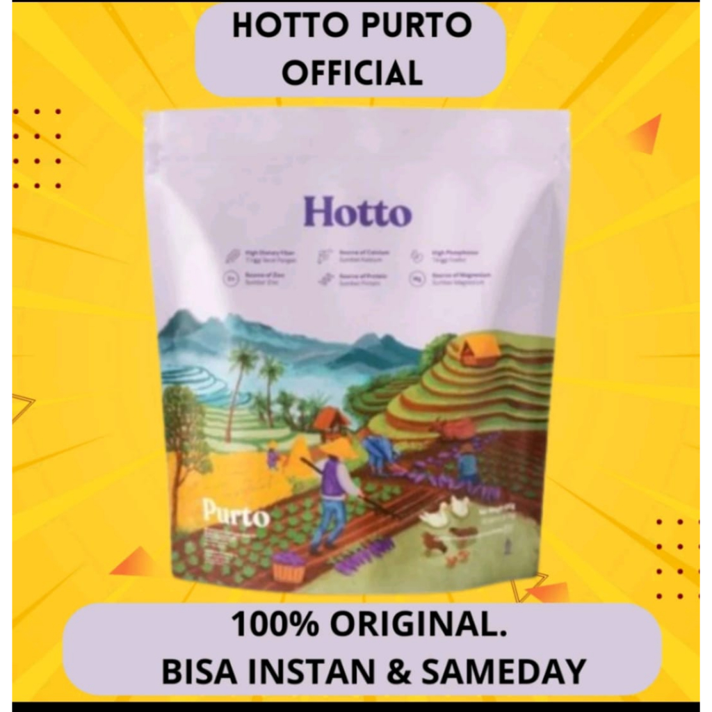 

Hotto Purto Multigrain 1 Pouch 16 Sachet