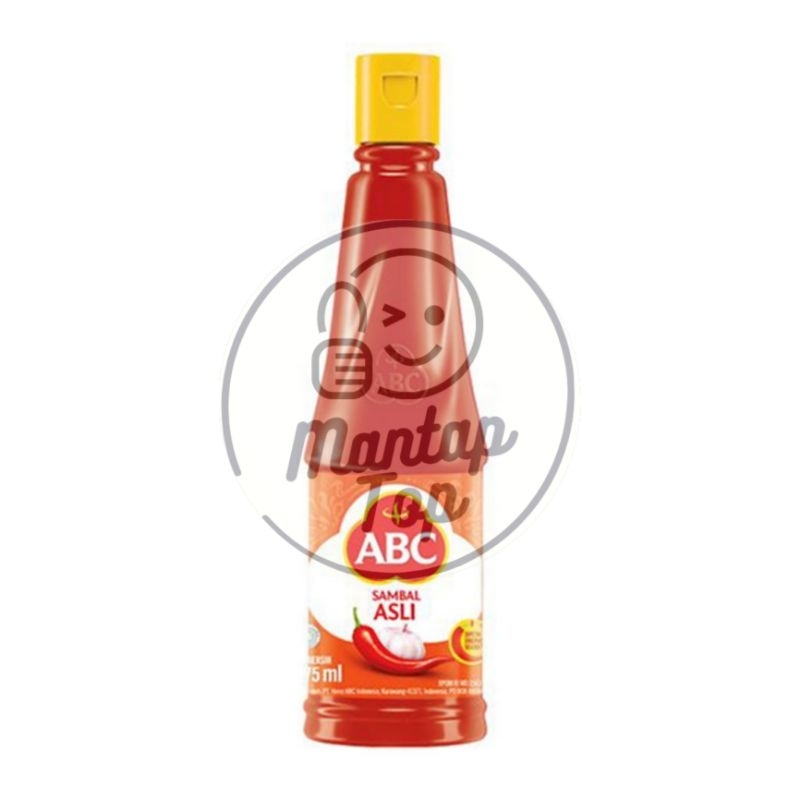 

ABC Sambal Asli 275ml | Saus Sambal Botol