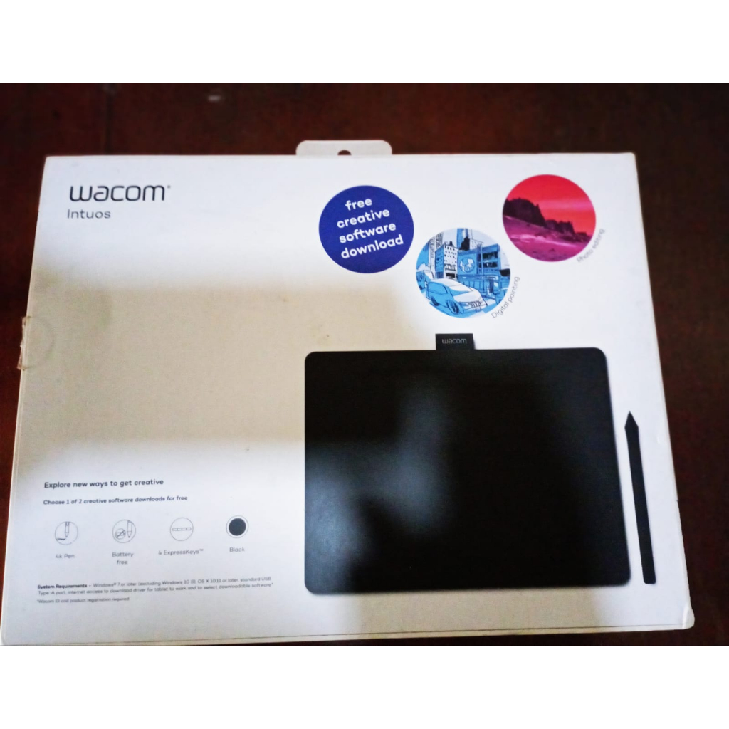 Preloved Second Wacom Intuos Creative Pen Tablet