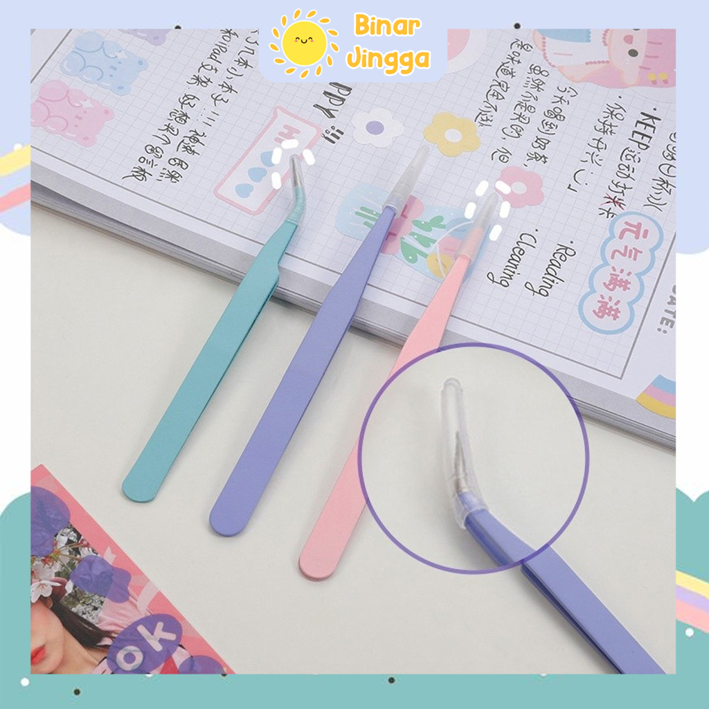 

Pinset Lengkung Bento Stiker Estetik