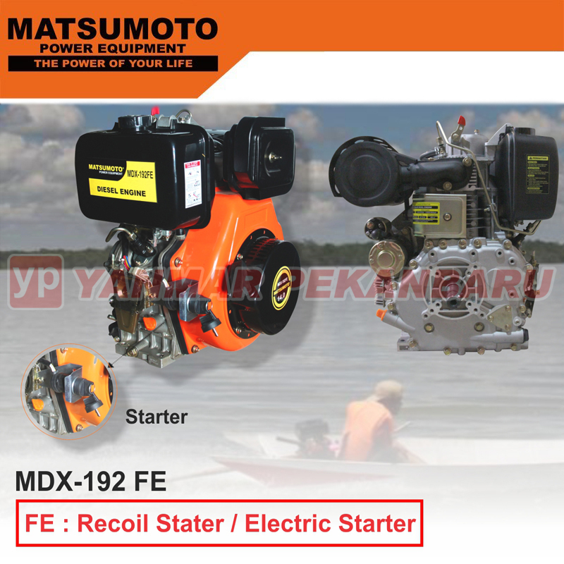 Mesin Penggerak Solar / Diesel Engine MATSUMOTO MDX 192 FE