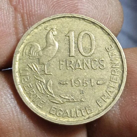 Coin france 10 Francs 1951