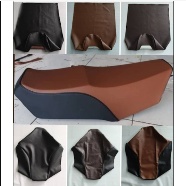 Kulit Jok RX KING Model SE/ Bungkus Jok Motor Yamaha RX KING Bahan Oskar Biasa