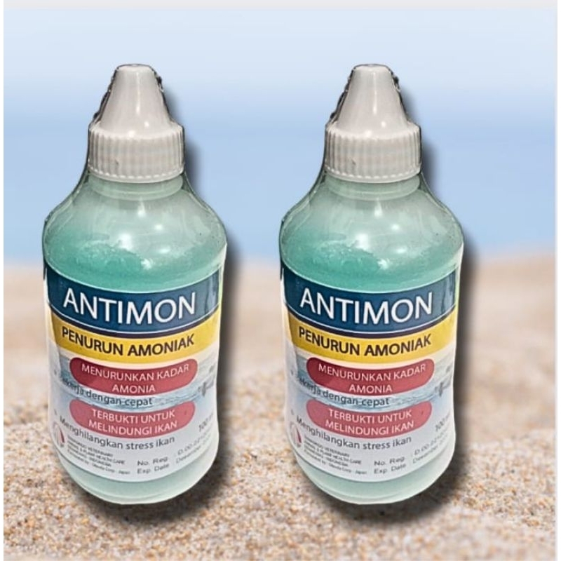 Obat ikan PENURUN AMONIAK ANTIMON 100ML TAMASINDO