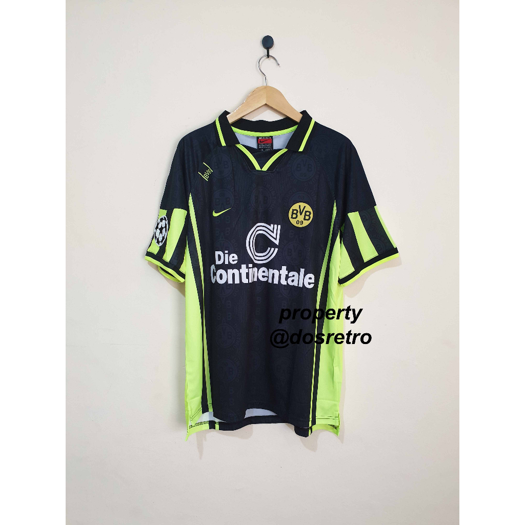 Jersey Retro Rare Dortmund Away 1996 1997 MOLLER