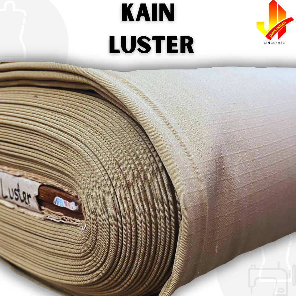 KAIN LUSTER SERAGAM PEMDA HARGA 1/2 METER