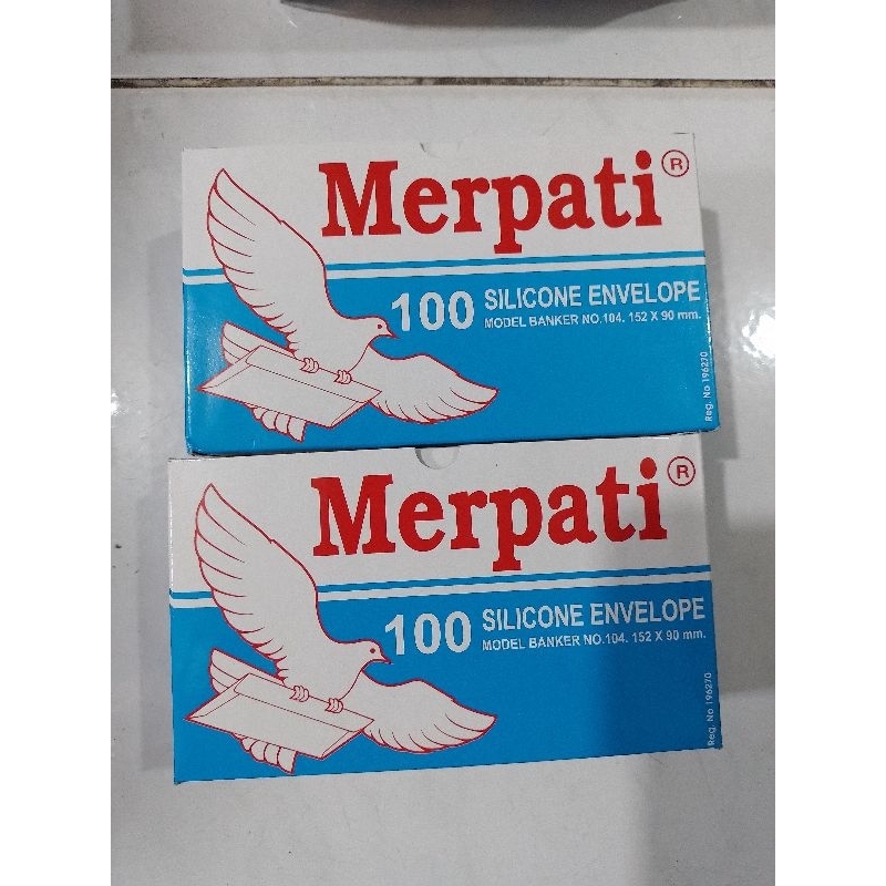 

Amplop Putih Merpati 104 [ Kecil ] & 90 [ Besar ] ( Pak ) [ Original ]