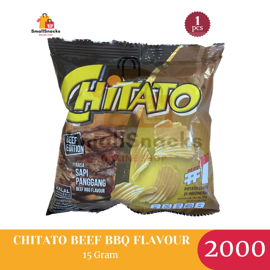 

KERIPIK KENTANG CHITATO BEEF & BBQ "Life is Never Flat" 15 gr