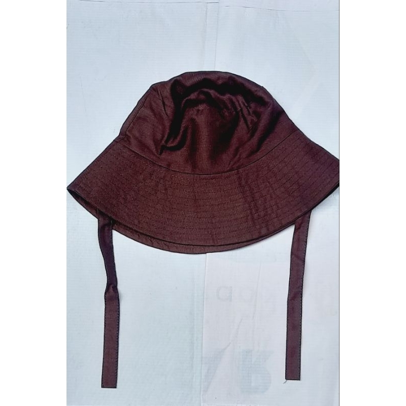 Topi Bucket wanita tali panjang