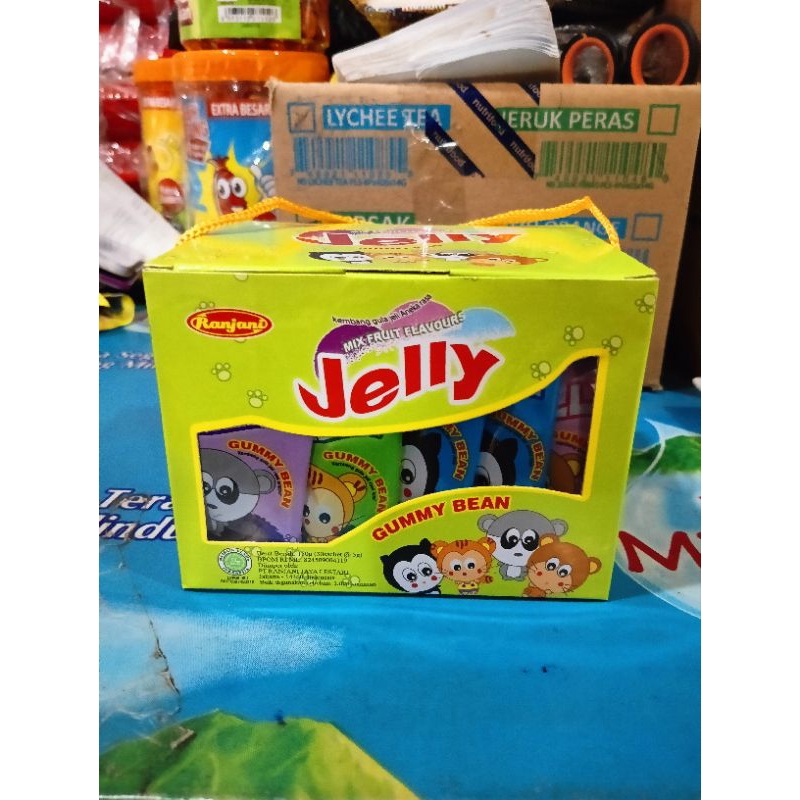 

jelly gummy Bean permen jeli aneka rasa