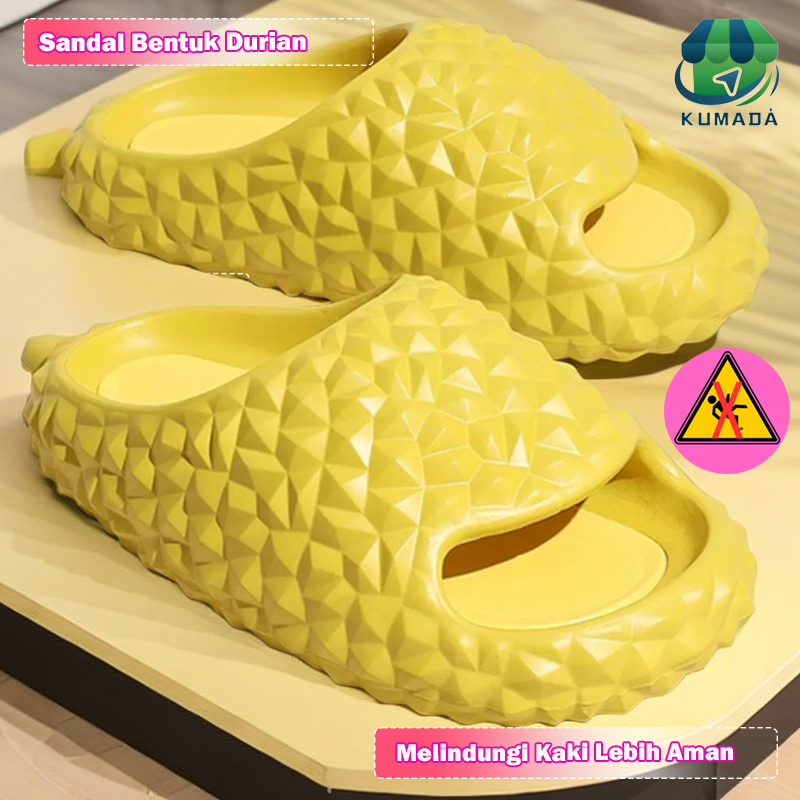 Sandal Import Wanita Sandal Buah Sandal Wanita Buah Durian Sandal Unik Sandal Karet Sandal Model Ter