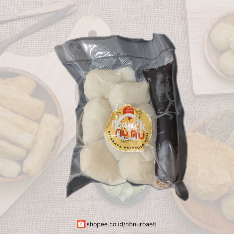 

Pempek palembang Ikan Tenggiri paket Telur kecil