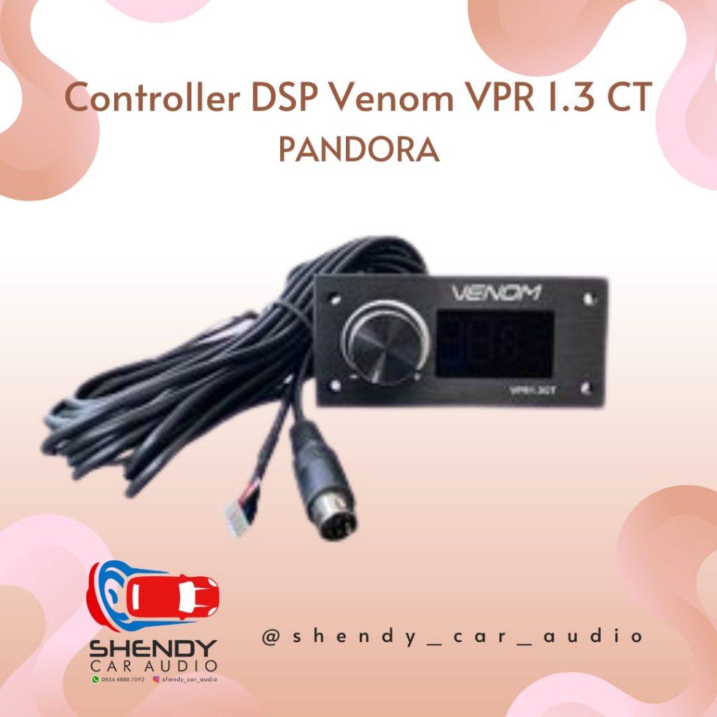 VENOM CONTROLLER VPR 1.3 CT Pandora untuk PROCESSOR VPR 3.6 & VPR 4.8
