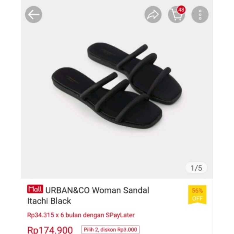 sandal urban & co original