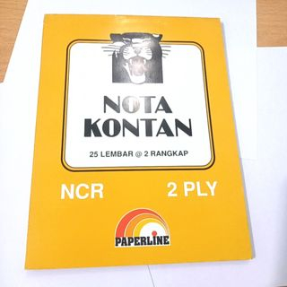 

BON FAKTUR/NOTA KONTAN RANGKAP 2 DAN 3 TEGAK BESAR