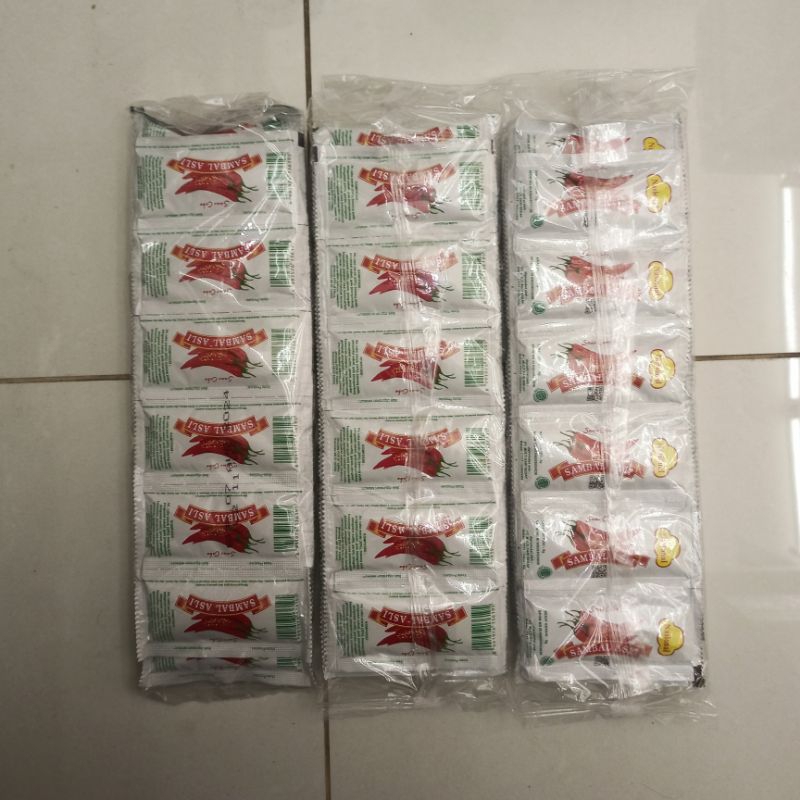 

1 PAK Sambal Nasional Sachet Stick 9Gr isi 24PCs