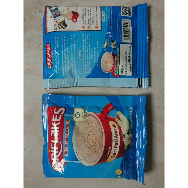 

Oriflakes oat meal daily Sereal Sari Pati garut asam lambung