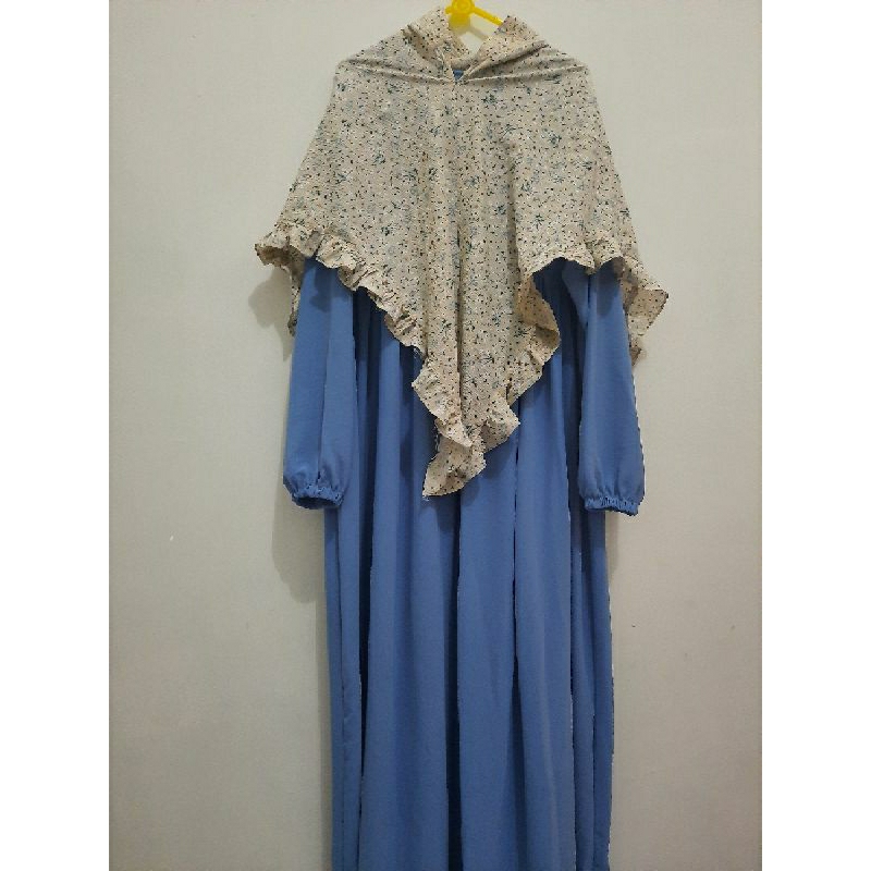 preloved set gamis syari