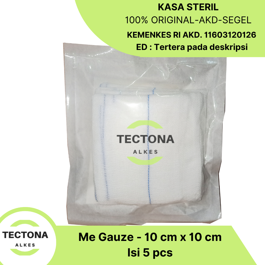 Me Gauze Kain Kasa Steril - Kain Kassa Steril 10x10cm