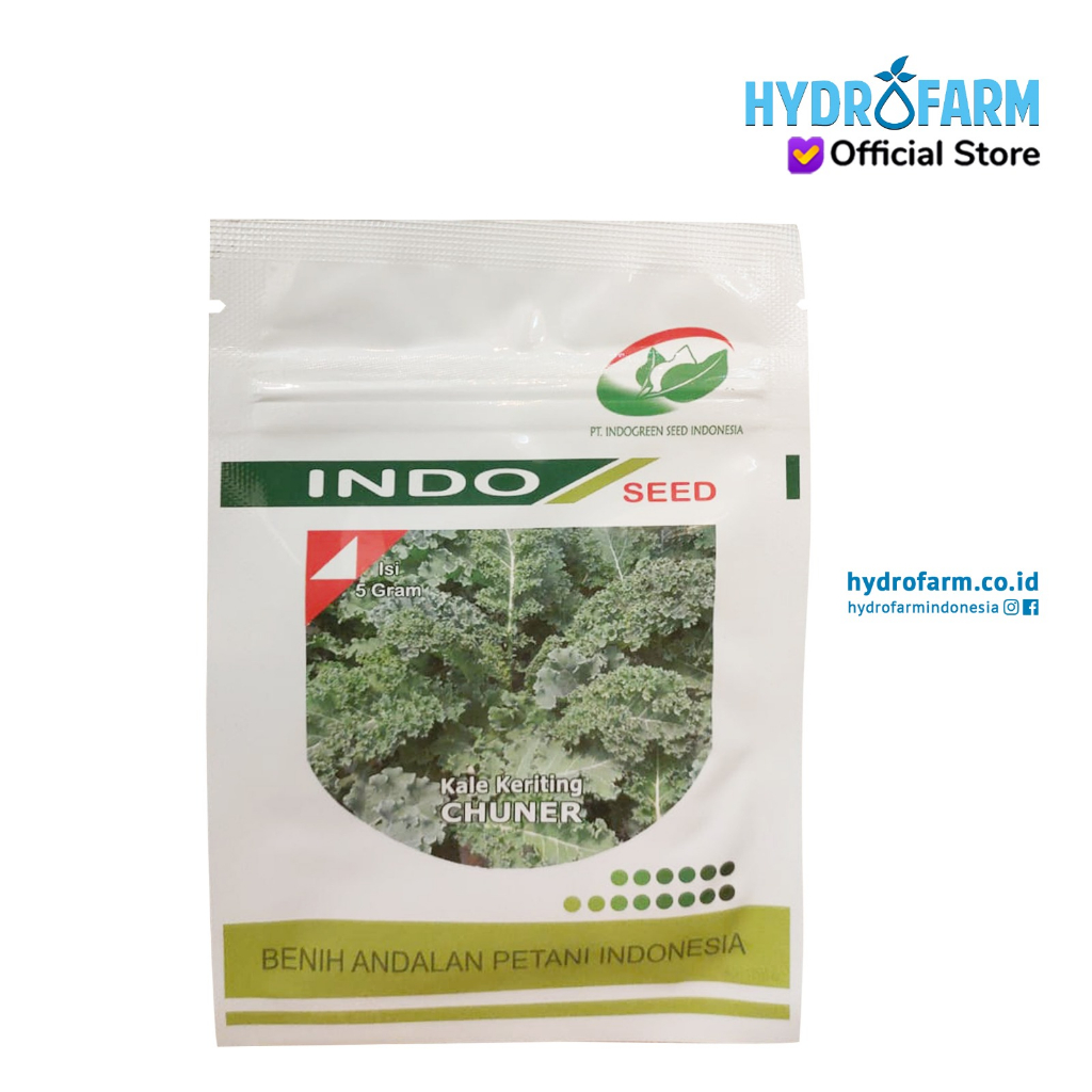 Hydrofarm  - Bibit Kale Curly Chuner / Bibit Kale Keriting ( 5gr )