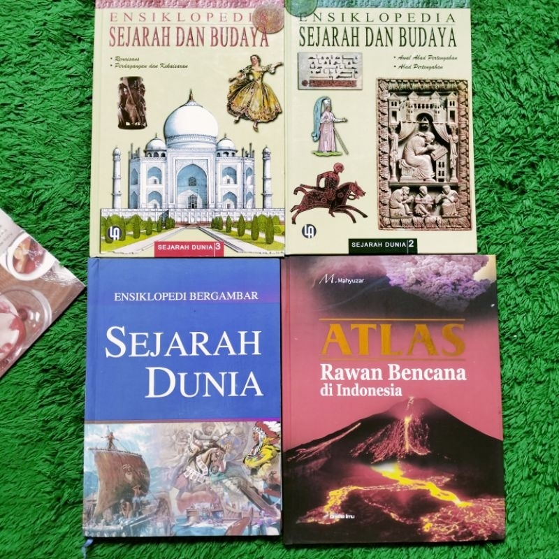 ORIGINAL BUKU ENSIKLOPEDIA SEJARAH DAN BUDAYA 2 3 SEJARAH DUNIA ATLAS RAWAN BENCANA