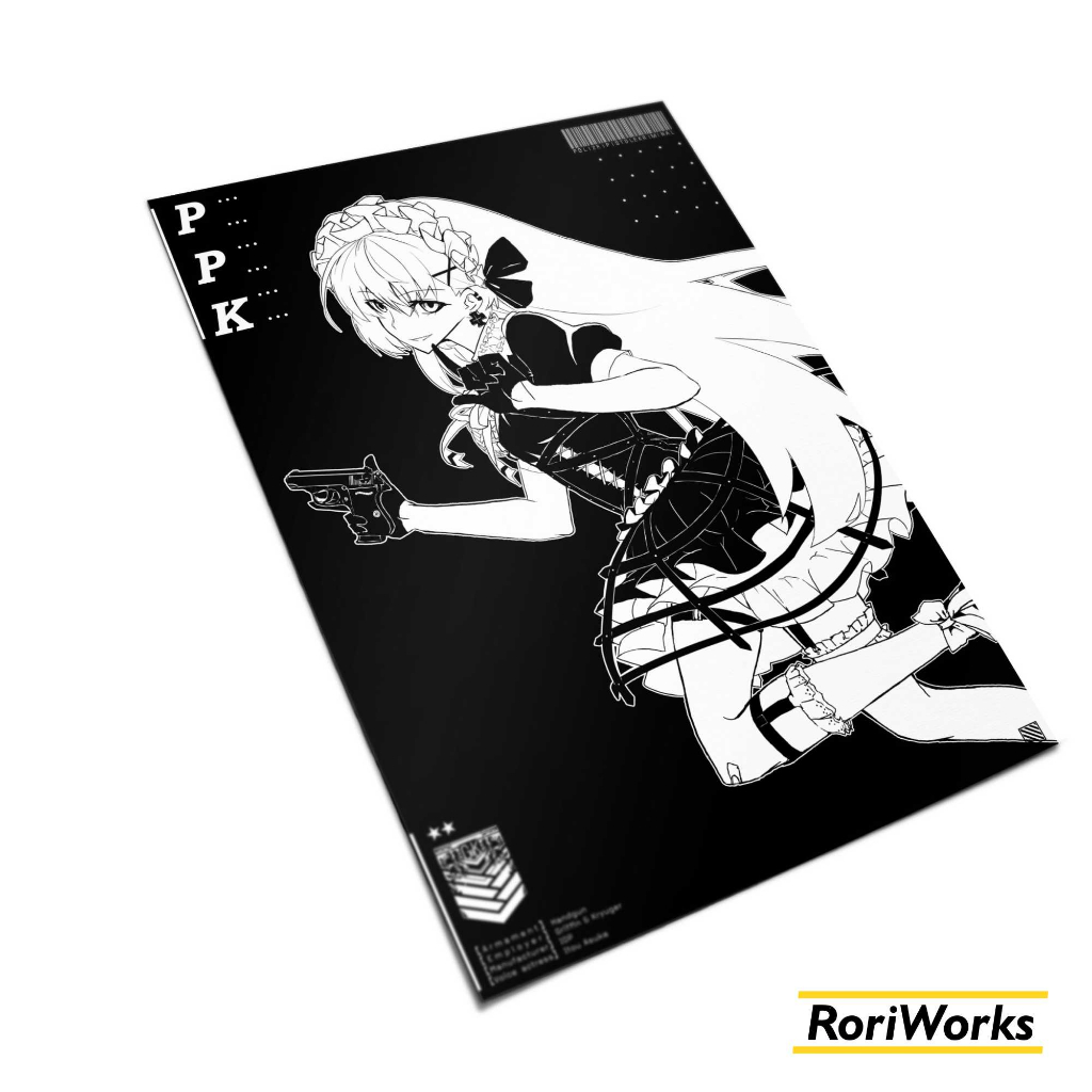 Poster Anime - PPK Girls' Frontline