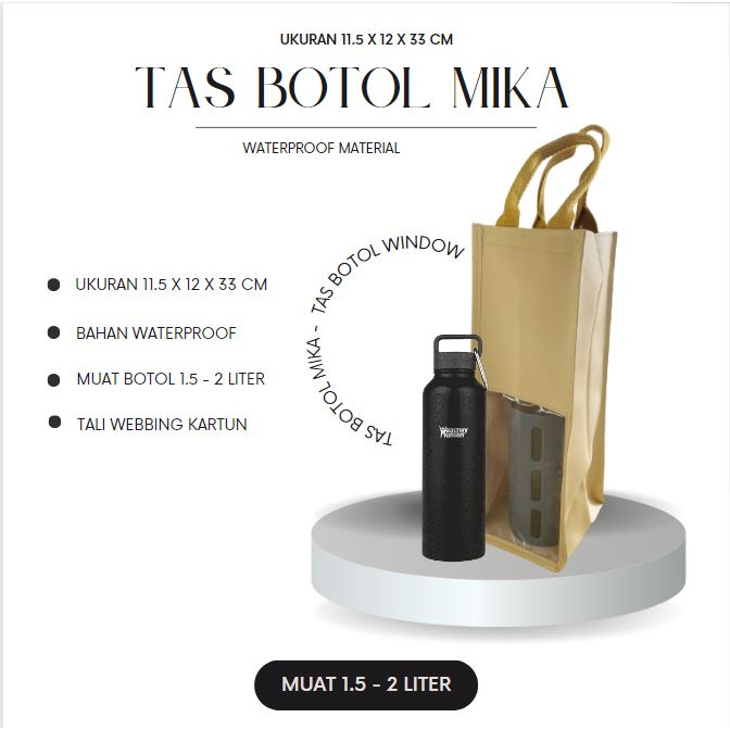 sarung botol minum 750ml - 2 liter tas botol minum liter tas wadah botol minum