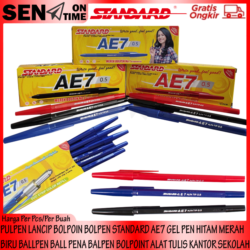 

PENA STANDARD AE7 PULPEN MERAH HITAM BIRU PEN OIL GEL GROSIR PER PCS BALPENT POINT BOLPOIN KANTOR SEKOLAH BALPEN LANCIP LUNCIP BALLPOINT BALPOIN BALPOINT BOLPOIN BOLLPOINT BLUE TINTA ALAT TULIS MENULIS BOLPAIN