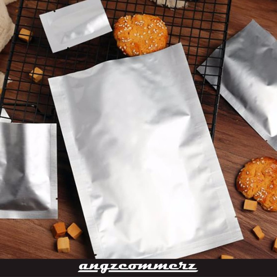 Plastik Kemasan Kantong Serbaguna Special Aluminium Foil Sachet Vacuum Flat Sachet Pack No Zip 1pcs