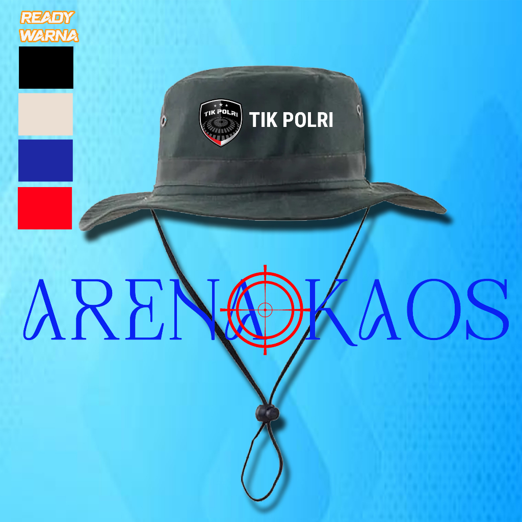 TOPI RIMBA TIK POLRI