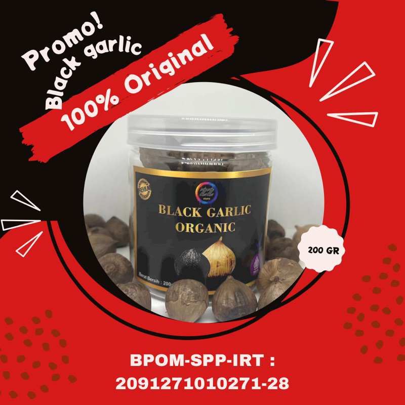 

Black Garlic 200 gr | Bawang Hitam | Bawang Lanang | Bawang Solo | Bawang Tunggal | Solo Garlic | black garlic organic.