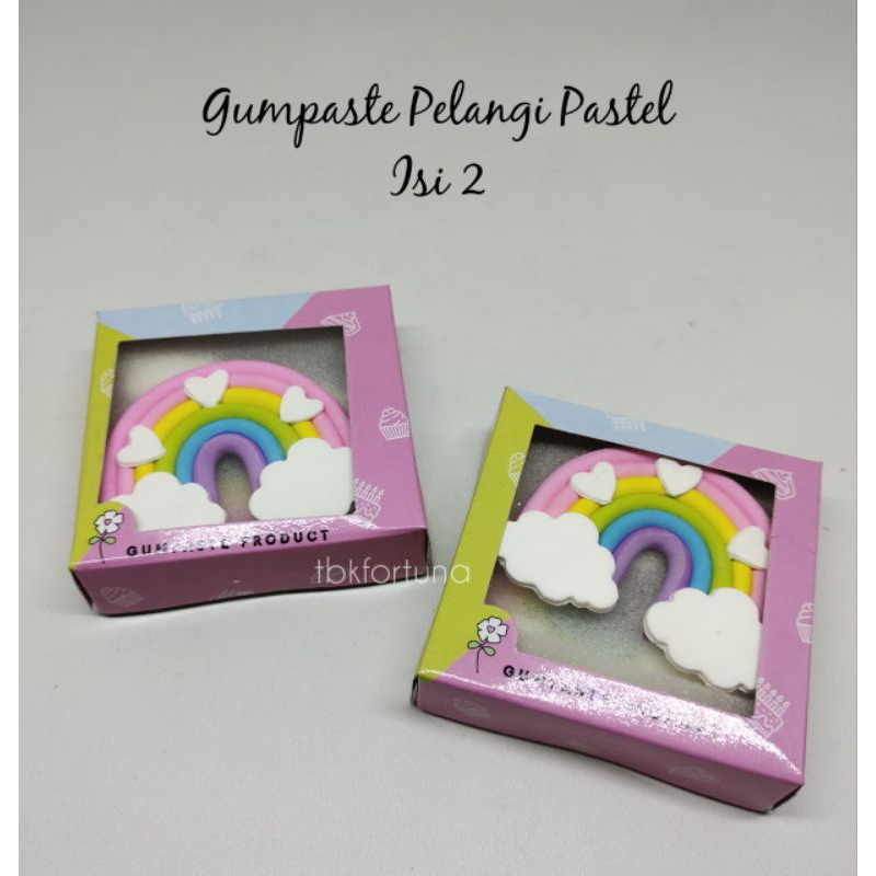

Gumpaste Pelangi Pastel isi 2pcs