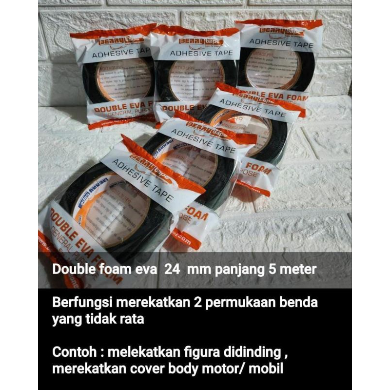 

double tape/solasi bolak balik/isolasi