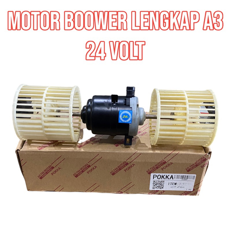 Motor Blower A3 Lengkap 24 Volt Ac Bus Ac Elf Pasangan Denso A 3 Universal
