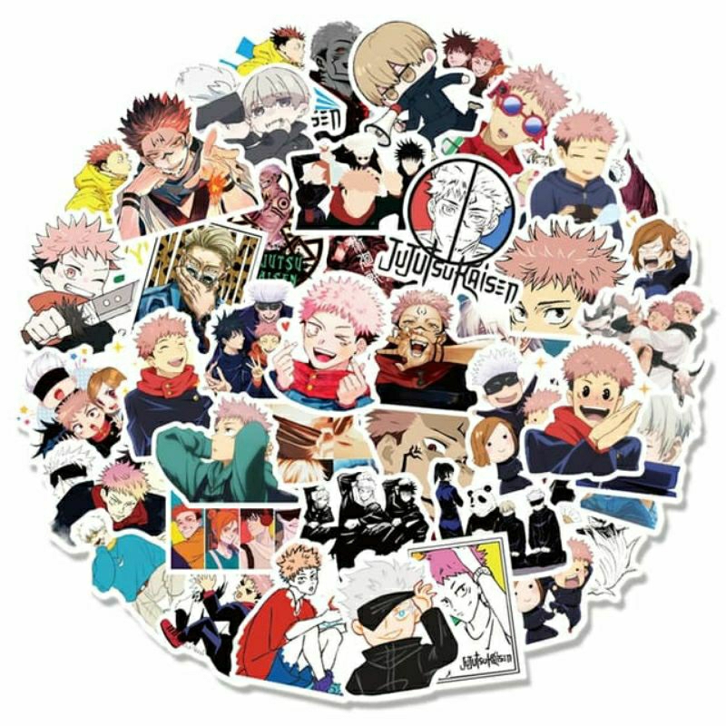 

Stiker Cutting Anime JUJUTSU KAISEN Vinyl | Stiker Laptop Koper | Stiker Tumbler Helm
