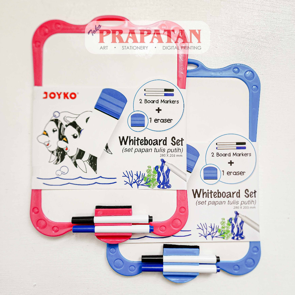 

Joyko White Board Set WBS-170CO | Set Papan Tulis Putih