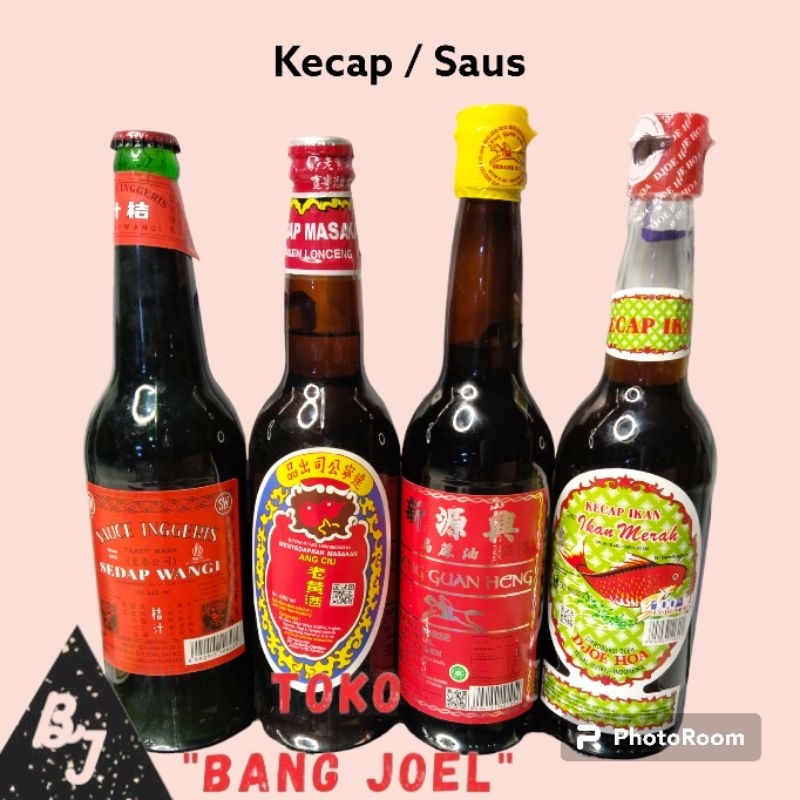 

Kecap Inggris Cap Sedap Wangi 620ML / Minyak Wijen Seng Guan Heng 620ML / Minyak Ikan Cap Ikan Merah 620ML / Penyedap Makanan AngCiu 650ML